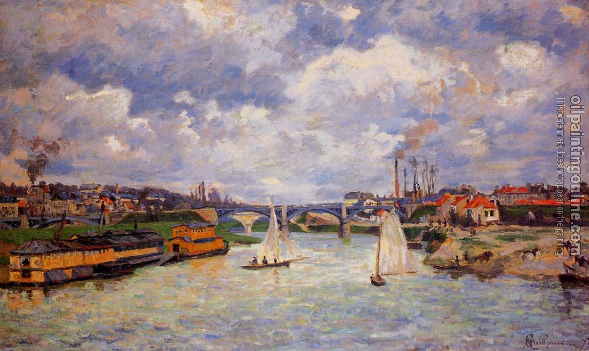 Guillaumin, Armand - The Seine at Charenton